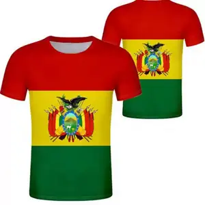 National T-Shirt Hot Sale O-Ausschnitt Kurzarm Bedrucktes T-Shirt Polynesische Herren bekleidung mit der Insel Nation Of