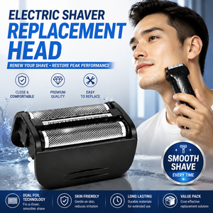 Juego de Láminas y Cuchillas de Repuesto para Afeitadora Eléctrica, Accesorios Compatibles para Productos de Cuidado Masculino OEM - Product Image 1