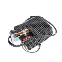 Sac en Néoprène Tressé Personnalisé Nouveau Designer Imperméable Grand Sac de Plage de Haute Qualité Sac Fourre-Tout Tressé Fait Main
