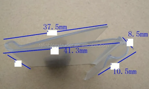 Máquina <span class=keywords><strong>de</strong></span> extrusión <span class=keywords><strong>de</strong></span> perfil <span class=keywords><strong>de</strong></span> PVC con clip <span class=keywords><strong>de</strong></span> etiqueta <span class=keywords><strong>de</strong></span> precio Super supermercado - Product Image 3