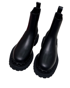 Bottines plates en cuir de luxe de marque célèbre pour femmes, nouvelle conception classique, haute qualité, bon prix, bottines en cuir de veau - Product Image 1