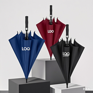 Promotional Business Gifts Items High Quality Customized Logo Golf Automatic Windproof <b>Large</b> <b>Umbrella</b> - Product Image 1