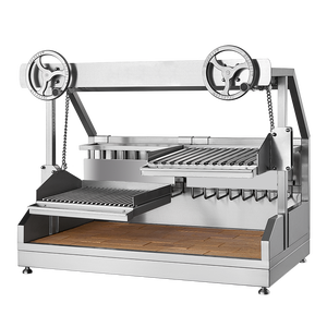 Parrilla Argentina de Altura Ajustable, Parrilla Santa María <span class=keywords><strong>Gaucho</strong></span> Asado de Carbón, Equipo de Barbacoa de Encimera para <span class=keywords><strong>Restaurante</strong></span> Tradicional - Product Image 1