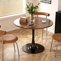 Table basse, salon, usage domestique, petit appartement, table d'appoint, table à manger ronde, style tulipe, balcon, petite table ronde
