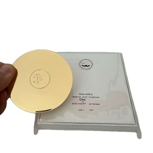 Nouveau modèle classique de miroir de maquillage de voyage double face pour reprise de maquillage, miroir compact rond pliable, idéal comme cadeau - Product Image 5