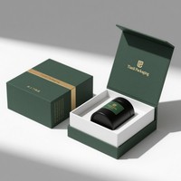 Boîte d'emballage rigide personnalisée avec logo, fermeture magnétique, pour produits vitaminiques, emballage cadeau avec insert