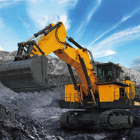 Excavatrice sur chenilles massive XE4000 de 384 tonnes pour le défrichement des couches de roche et l'extraction de minerai dans l'exploitation minière
