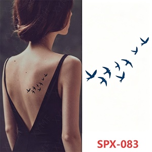 สติ๊กเกอร์<span class=keywords><strong>สัก</strong></span>ลายชั่วคราวกึ่งถาวรแบบน้ำ 15 วัน กันน้ำ ปลอดสารพิษ สำหรับเพ้นท์ร่างกาย รับผลิตตามสั่งขายส่ง - Product Image 5