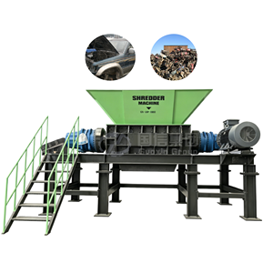 Customized large-scale double shaft shredder automobile recycling and shredding of waste automotive parts - Product Image 1