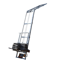 Palan électrique en acier 220V personnalisé élévateur de toit en alliage d'aluminium avec élingue à câble métallique pour plaques modules solaires élévateur à échelle Pv