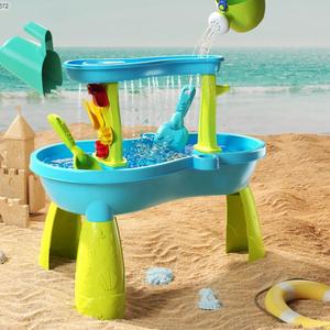 <span class=keywords><strong>Table</strong></span> de jeu d'<span class=keywords><strong>eau</strong></span> de sable enfants été <span class=keywords><strong>activité</strong></span> aquatique jouant plage jouet intérieur extérieur <span class=keywords><strong>table</strong></span> d'<span class=keywords><strong>eau</strong></span> pour les tout-petits - Product Image 2