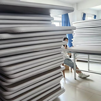Matelas pneumatique pliable et épaissi, imperméable, portable, pour le camping en extérieur, le lit d'appoint à domicile et les voyages