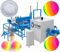 Machine à fabriquer des ballons, ballons de sport en PVC, ballons jouets, ballons de plage, ligne de production de rotomoulage, fournisseur