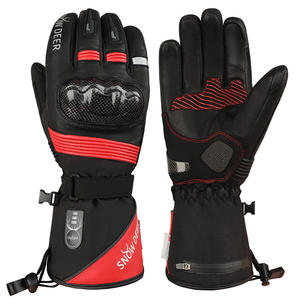 دراجة نارية شتوية ساخنة بشاشة لمس قابلة لإعادة الشحن في ركوب الدراجات النارية قفازات للرجال - Product Image 1