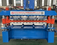 Petit pain de feuille de toiture de Double couche d'Aluzinc du Pérou formant la machine TR4 TR5 TR6 tuile faisant des machines
