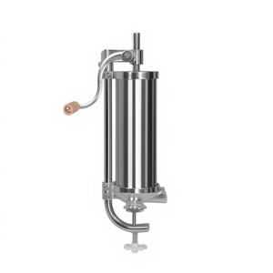 Remplisseur de saucisses manuel 2,5 LBS/1,5 L, personnalisable ODM, pour usage domestique, vertical, en acier inoxydable - Product Image 4