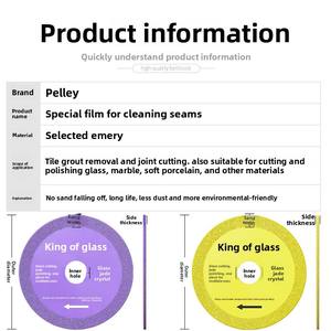 ใบ<span class=keywords><strong>ตัด</strong></span>กระจก BEILI ขนาด 100 มม. เคลือบ CBN สำหรับ<span class=keywords><strong>ตัด</strong></span> ขัด เจียร และตกแต่งกระจก เซรามิก และหินอ่อน - Product Image 4