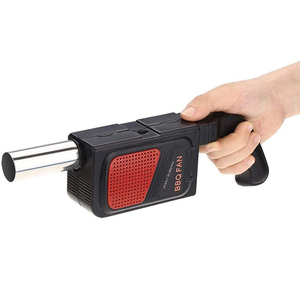 Encendedor Eléctrico Portátil para Parrillas de Carbón, Alta Potencia, Velocidad Ajustable, Funciona con Batería, Soplador de Aire para Barbacoa - Product Image 2