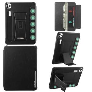 เคสแท็บเล็ตป้องกันการตกพร้อมช่องเสียบปากกาและสายรัดข้อมือสำหรับ <span class=keywords><strong>iPad</strong></span> <span class=keywords><strong>Air</strong></span> 4 <span class=keywords><strong>5</strong></span> 10.9ตัวดูดแม่เหล็กทำจากห<span class=keywords><strong>น</strong></span>ัง - Product Image 5