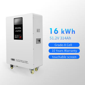 Enikol Batterie LiFePo4 autoportante 16kWh 48V 314Ah avec écran tactile LCD Batterie lithium-ion 15kwh - Product Image 1