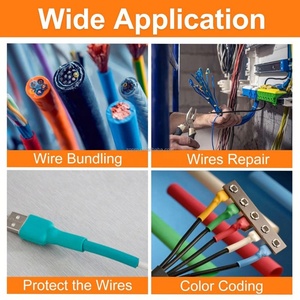 ชุดท่อหดแบบใช้ความร้อน 580/560 ชิ้น วัสดุ EVA มี 6 สี 11 ขนาด - เหมาะสำหรับฉนวนไฟฟ้า การซ่อมแซม และการเชื่อมต่อสายไฟ - Product Image 6