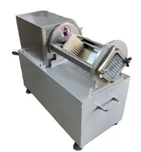 Automatic Slitting Machine For Vegetable Strip Fruit Potato Chips Cutter French Fries Slicer Cutting Shredding Machine