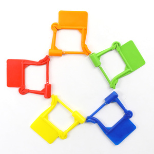 Scellé de sécurité anti-effraction en plastique PP <span class=keywords><strong>YUSTON</strong></span> YTPL006 0,65g à impression laser, directement de l'usine - Product Image 6