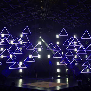 Led Pixel Strip Kinetic Triangle Pixel Tube 3D Tube Lighting Led Dj Stage Music Lights - Product Image 3