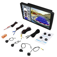 12.8 "Android 9.0 sistemi 100 derece dönen ekran 7 inç multimedya Android araba ses radyo