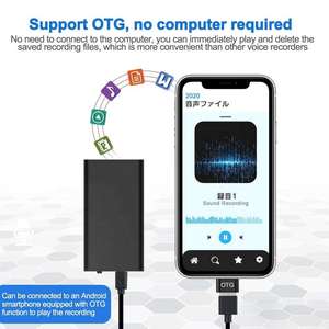 Xu hướng sản phẩm 2025 OEM nhỏ gọn MP3 định dạng âm thanh ghi âm rõ ràng giọng nói di động thiết bị âm thanh - Product Image 6