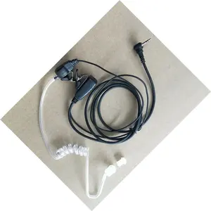AC12 1针2.5毫米声学管双向无线电耳机耳机用于Motorola Cobra Talkie Talkie MH230R MS350R MT350R