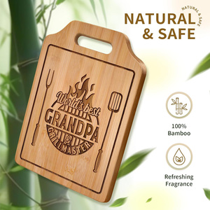 Bloc à découper multifonctionnel Planche à découper Personnalisable Bois <span class=keywords><strong>de</strong></span> bambou Cuisine Bambou Rectangle Durable Gravé <span class=keywords><strong>Fromage</strong></span> - Product Image 4