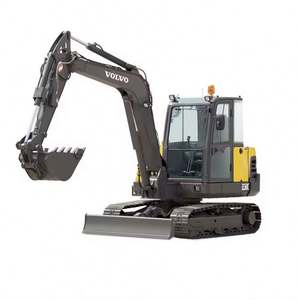 Miniexcavadora Hidráulica Usada EC60 EC55 EC60D, Excavadora Pequeña Volvo 60 de Alta Calidad Importada, EC60D en Venta - Product Image 1