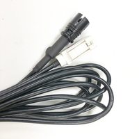 Fakra konektor RF ke Female Raku 2 Terminal HF RG174 kabel koaksial
