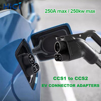 HICI nouveau Design pour Tesla chargeur station NACS chargeur cc 300kw Tesla vers CCS1 adaptateur cc connecteur Ev