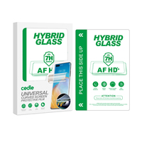 Film PET 7H AF de qualité supérieure pour machine de découpe, consommables, anti-rayures, feuille de protection d'écran haute transparence 180x120mm