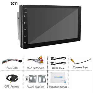 Radio de <span class=keywords><strong>Coche</strong></span> con <span class=keywords><strong>Pantalla</strong></span> Táctil de 7/9/10 Pulgadas, Reproductor de <span class=keywords><strong>DVD</strong></span> Estéreo con GPS Android, Carplay Inalámbrico, Wifi, Bluetooth, 2 DIN - Product Image 4