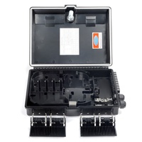16 Çekirdekli ODP Fiber Optik Dağıtım Kutusu IP65 Dış Mekan Duvara Monte NAP FTB FAT PLC Splitter SC GPRS TCP