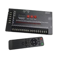 Controlador LED multifunción programable de 18 vías, 7 colores