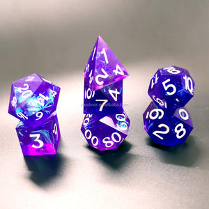 Sharp Edge Améthystes <span class=keywords><strong>RPG</strong></span> dnd dice Set <span class=keywords><strong>Jeu</strong></span> de société de rô<span class=keywords><strong>le</strong></span> avec D4 D6 D8 D10 D % D12 D20 Idéal pour les jeux de donjons Dragons du MDN - Product Image 5