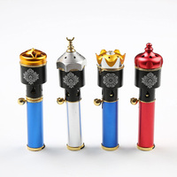 Gros Mini Brûleur D'encens Briquet Portable Gaz Bakhoor Brûleur D'encens