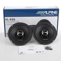 Speaker Mobil 2-Way ALPINE EL-E65C/EL-E65 6.5 Inch Profesional Grade Coaxial 300W Daya Puncak 4 Ohm Impedansi