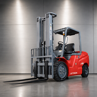 Forklift Elektrik Liftron CPD30L 3000kg dengan Ban Solid, Jarak Sumbu Roda Lebar, dan Operasi Duduk untuk Penumpukan Kargo