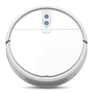 หุ่นยนต์ดูดฝุ่นอัจฉริยะบางเฉียบพร้อมระบบชาร์จและต่อการทำงานอัตโนมัติ, หุ่นยนต์กวาดและถูพื้น 2-in-1 สำหรับพื้นบ้าน, ขนสัตว์เลี้ยง, ใช้ในบ้าน - Product Image 1