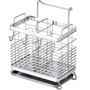 OEM Home Stainless Steel Kitchen Storage Shelf Rack For Spoon Fork