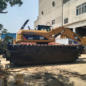 รถขุดสะเทินน้ำสะเทินบก Swamp Buggy รุ่น CAT 320C 320D 320B รถขุดลอยน้ำมือสอง - Product Image 6
