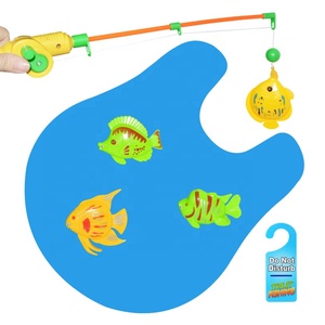 Juego de Pesca para Inodoro Novelty Place Potty <span class=keywords><strong>Fisher</strong></span> A700-4A, Divertido Juego Familiar, Juguete de Práctica de Pesca para Baño para Niños y Adultos - Product Image 1