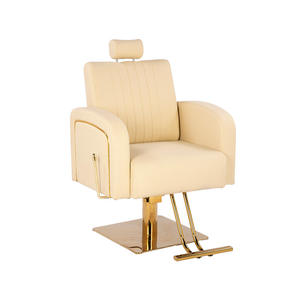 Synthetic Leather Swivel & Reclining Haircut <b>Chair</b> for Salon & <b>Barber</b> Shop PU Material - Product Image 1