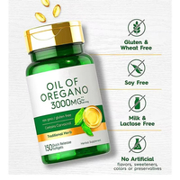 WELLBODY OEM/ODM Complément alimentaire Gélules d'huile d'origan avec support d'huile de graines noires Capsules d'huile d'origan Booster immunitaire
