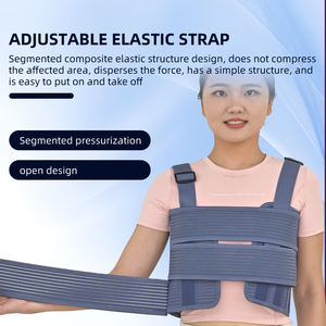 Fabrikneues, verstellbares Rippenfraktur-Bandage-Brustschutzband aus atmungsaktiven Materialien mit guter Stütze und Schutz - Product Image 5